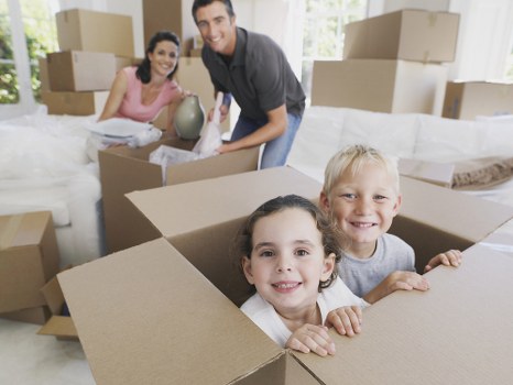 Man and van removals service helping with a West Kensington flat move