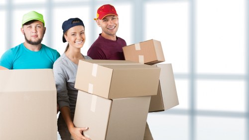 Local moving vehicle suitable for flats and business removals in West Kensington