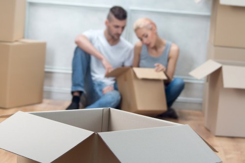 Careful packing and handling for a West Kensington house move
