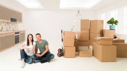 Furniture loading for a West Kensington man and van removal job