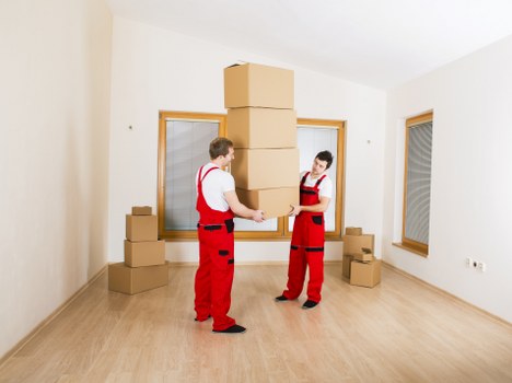 Local team collecting a sofa and table from a West Kensington flat