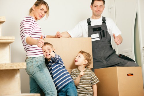 Home removals support for a West Kensington flat or apartment move